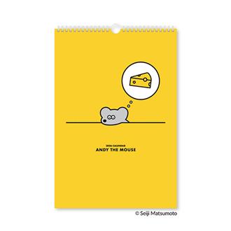 2026 ねずみのANDY 壁掛け | 伊東屋オンラインストア