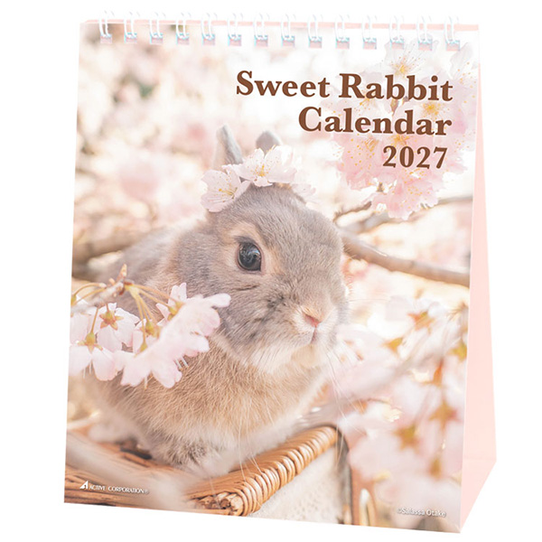 2027 卓上カレンダー Sweet Rabbit | 伊東屋オンライン