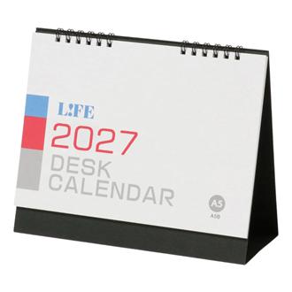 ２０２７　Ａ５Ｂ　予定表　卓上スタンド