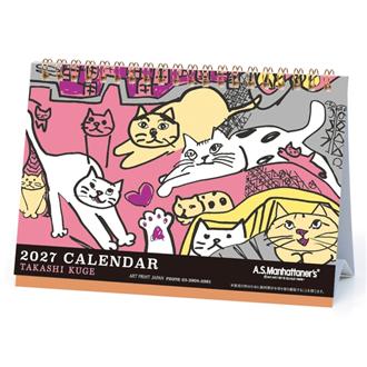 ２０２７　卓上カレンダー　久下貴史　ＭＨ（卓上）