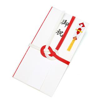 結切　御祝　紅白７本