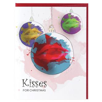 クリスマスカード　Ｆ１５ＡＨ１０　オーナメントキス