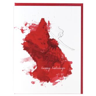 クリスマスカード　Ｆ１５ＡＨ１２　レッドドレス