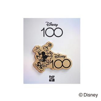 Ｄｉｓｎｅｙ１００　ピンバッジ　ミニーマウス　Ｂ