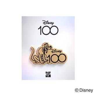 Ｄｉｓｎｅｙ１００　ピンバッジ　プルート　Ａ