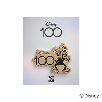 Ｄｉｓｎｅｙ１００　ピンバッジ　グーフィー　Ｂ