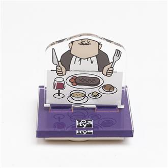 アクリルスタンドスタンプ　レストラン