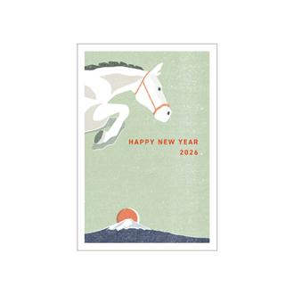 お年玉付年賀状 カラー印刷5枚入PK-2620