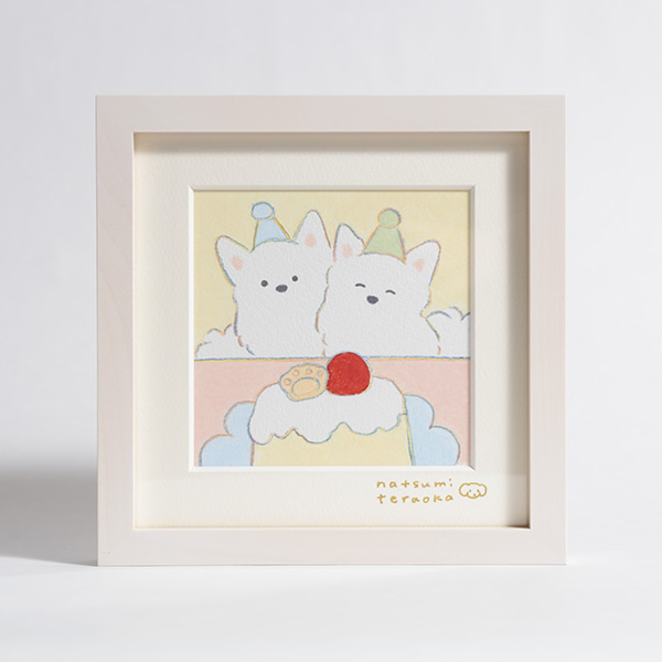 てらおかなつみ 犬の絵 原画no．34 | 伊東屋オンラインストア
