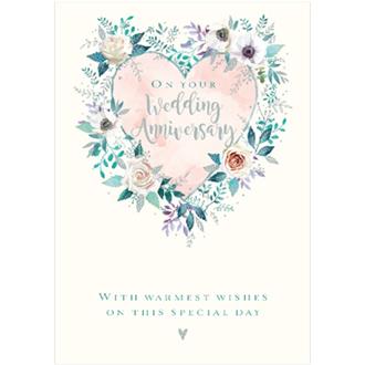 アニヴァーサリーカード　ＧＨＡ１５８Ｗ　ハートリース