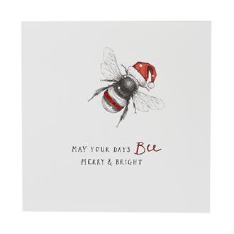 クリスマスカード　ＣＩＳＸ００２９　ミツバチ