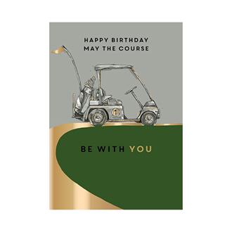 バースデイカード　ＧＨ１１８７　キング（ゴルフカート）