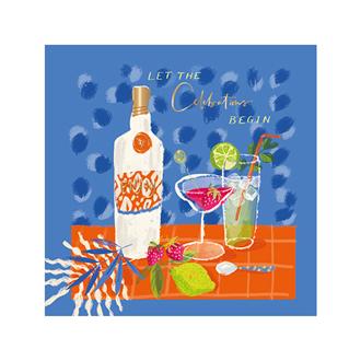 バースデイカード　ＩＩ１２６６　ニキータ（カクテル）