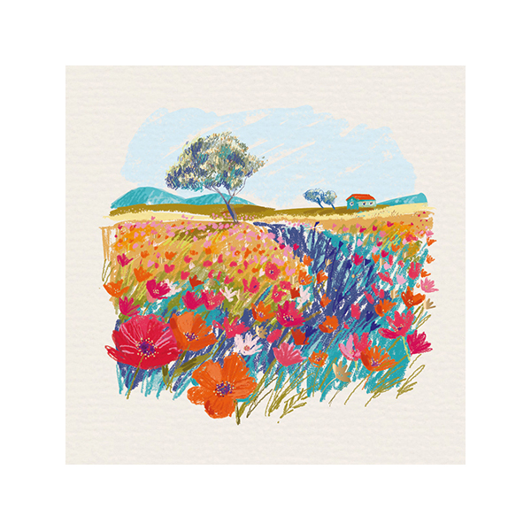 ブランクカード II1277 スケッチブック（草原） | 伊東屋