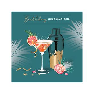 バースデイカード IJ0126 カクテルアワー（シェイカー） | 伊東