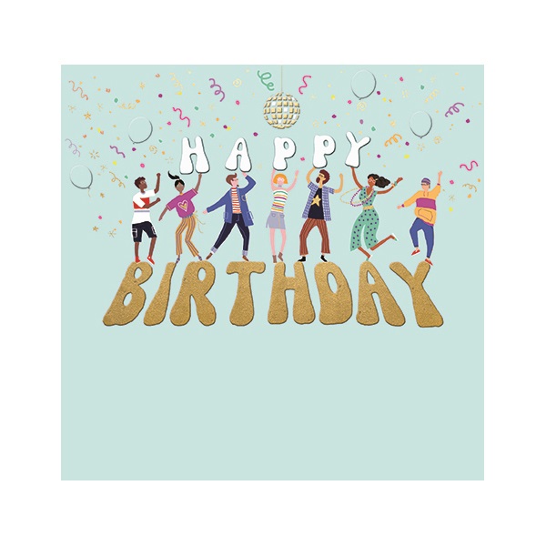 バースデイカード IJ0223 ディスコパーティ | 伊東屋オンライン