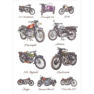 ブランクカード　２２６　英国モーターサイクル