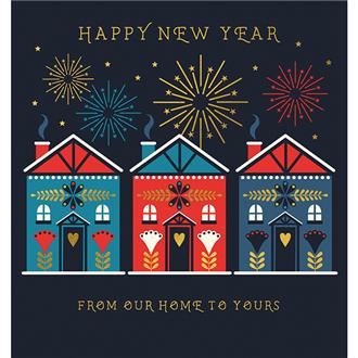 新年カード　ＡＦＲＸ２１７　ノルディックハウス