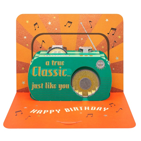バースデイカード PP82A POPUP ラジオ | 伊東屋オンラインストア