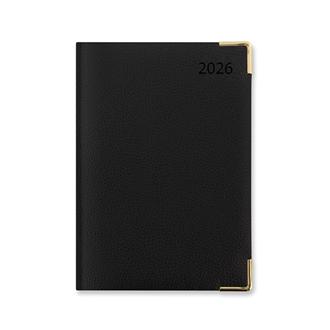２６　コノサー　Ａ５　Ｃ３Ｘ　見開き１週間　ブラック