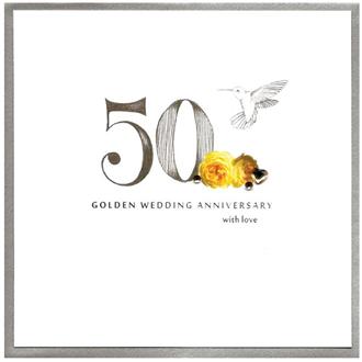 アニヴァーサリーカード　Ｐ６７　金婚式５０年