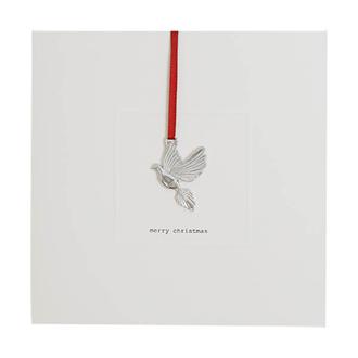 クリスマスカード　ＧＣＸＤＯ　チャーム付（平和鳩）