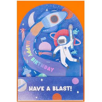 バースデイカード　ＢＧＰＵ０００７　ＰｏｐＵｐ（宇宙）