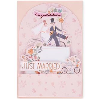 ウェディングカード　ＢＧＰＵ００２３　ＰｏｐＵｐ（自転車）