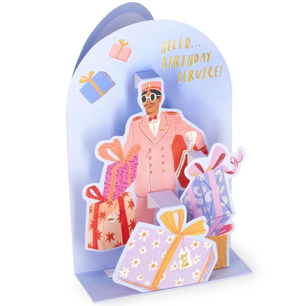バースデイカード BGPU0032 PopUp（ベルボーイ） | 伊東
