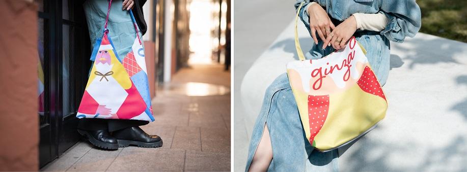 G.Itoya 1階 街頭フラッグをアップサイクル！「FLAG BAG」限定