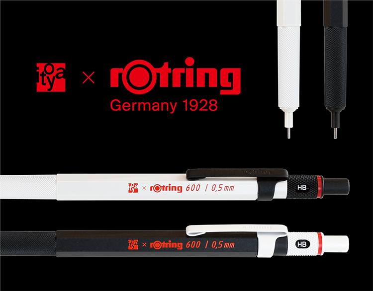 G.Itoya 1階 【伊東屋限定】rOtring 600 メカニカルペンシル 発売記念 