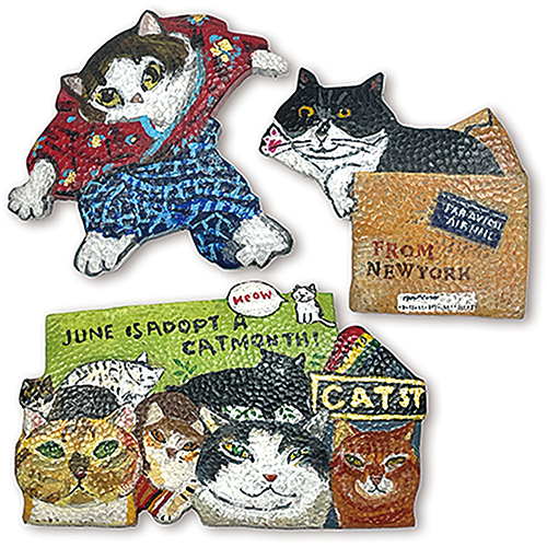 G.Itoya B1階 第25回 久下貴史個展 「あっちの猫、こっちの猫