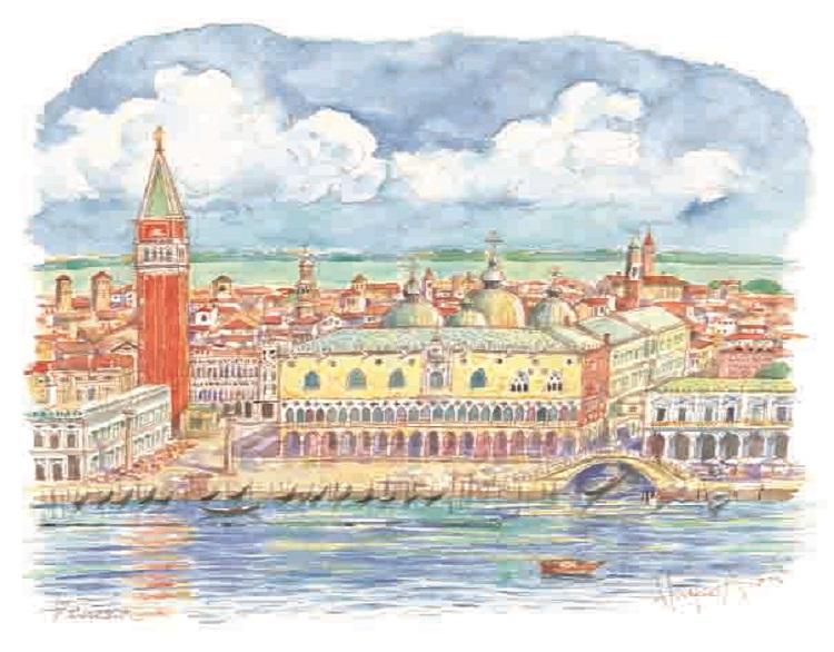 【公式サイト】正規ブランド品通販 Hiroko K.ItoyaB1 Arai della L'ITALIA 光の風景・イタリア 絵画