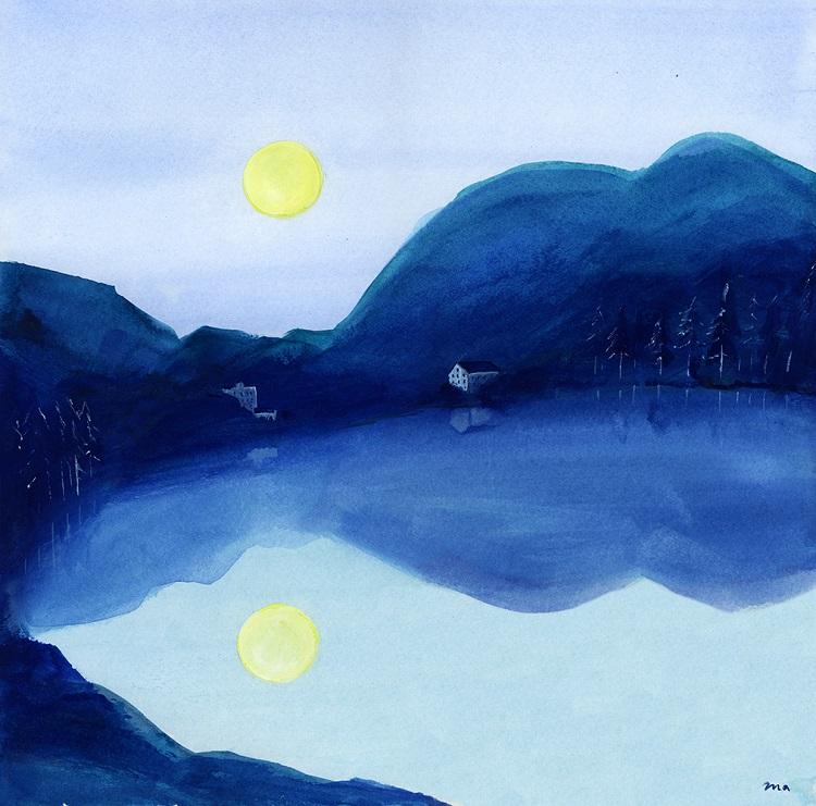 K.Itoya B1階 長光 雅世 個展 「青とアオ」8月11日(木・祝)～20