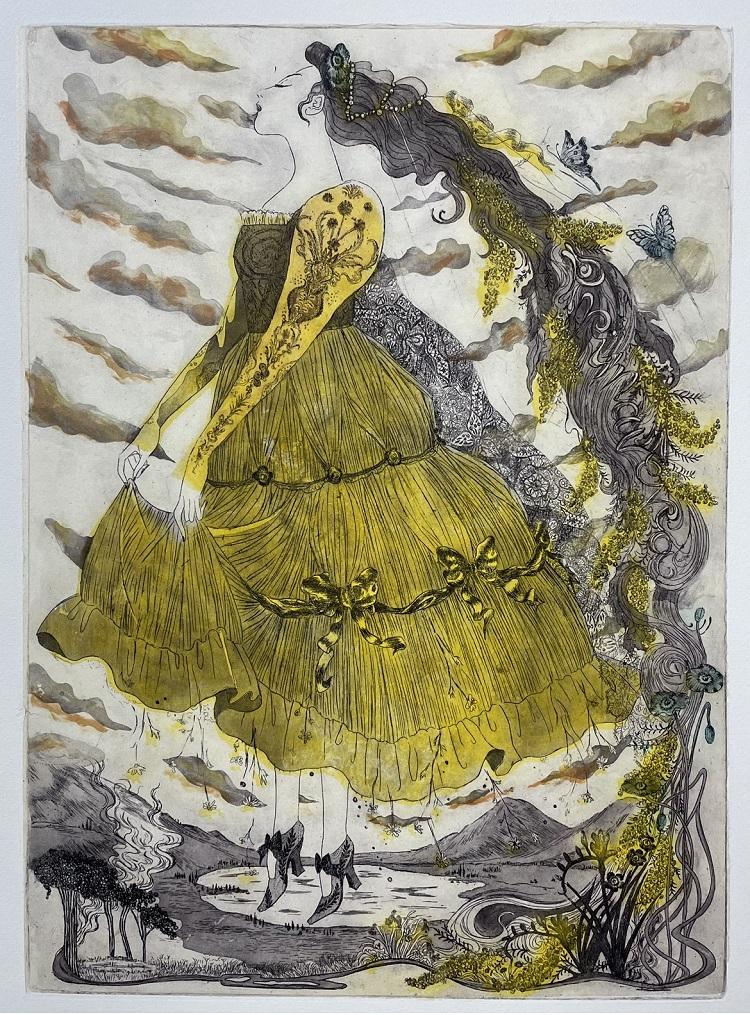 K.Itoya B1階 松本里美 銅版画展 「スカート」 4月1日(土)~10日(月 K.Itoya B1階 松本里美 銅版画展 「スカート」 4月1日(土)~10日(月