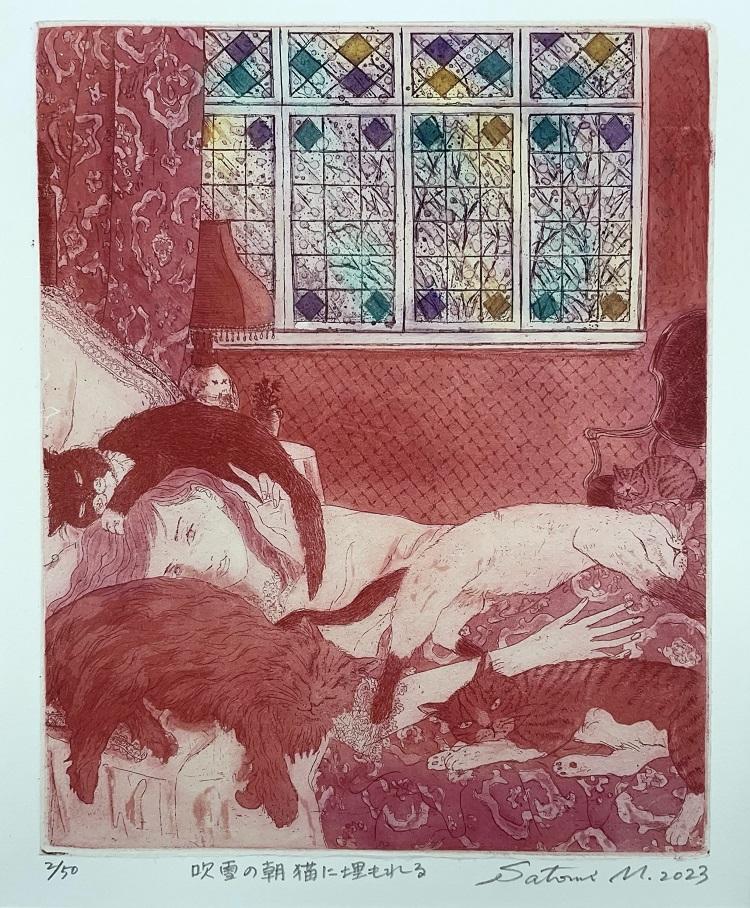 K.Itoya B1階 松本里美 銅版画展 「スカート」 4月1日(土)～10日(月