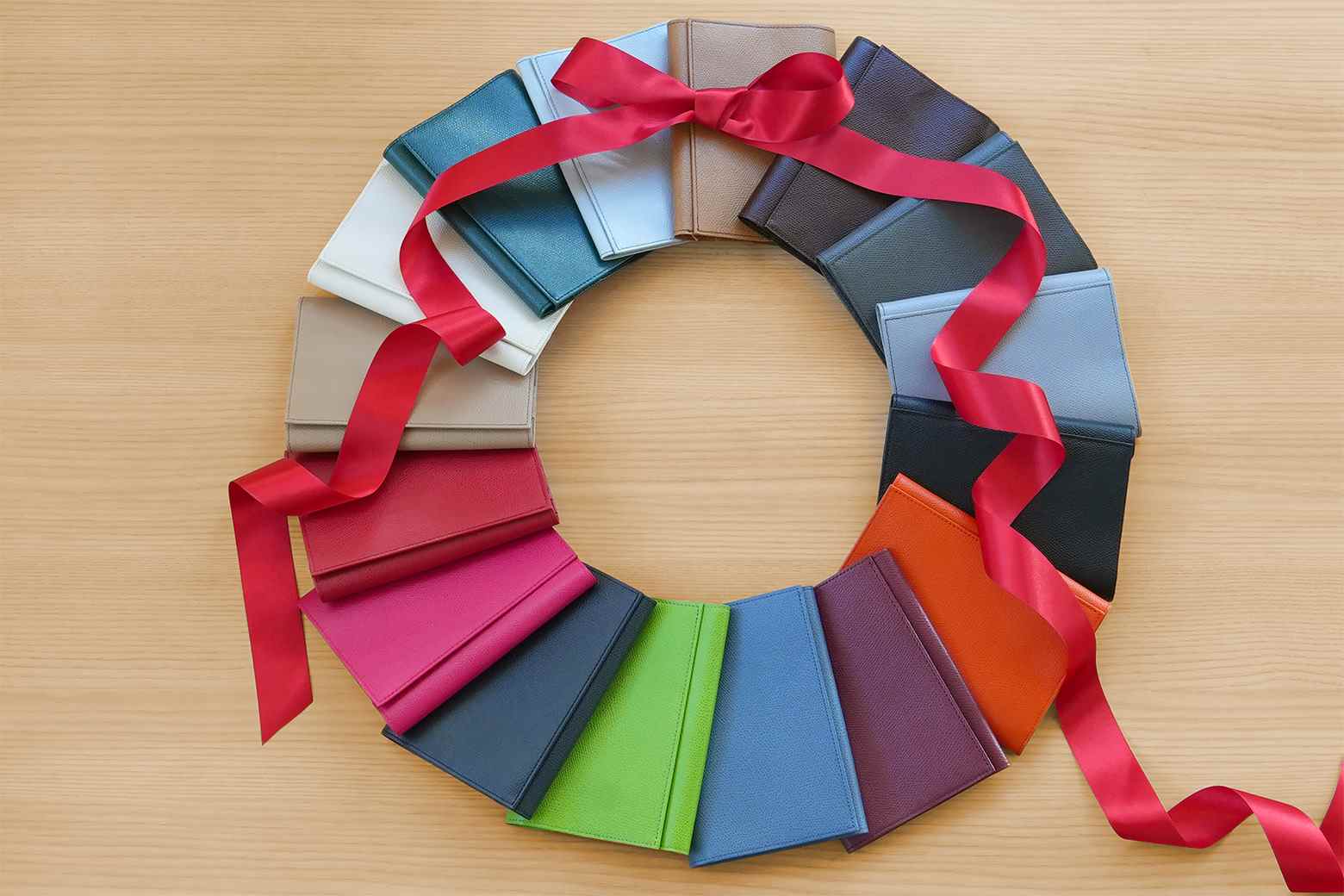 カラーチャート ブックカバー