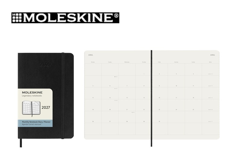 2027年　モレスキン(moleskine)　手帳