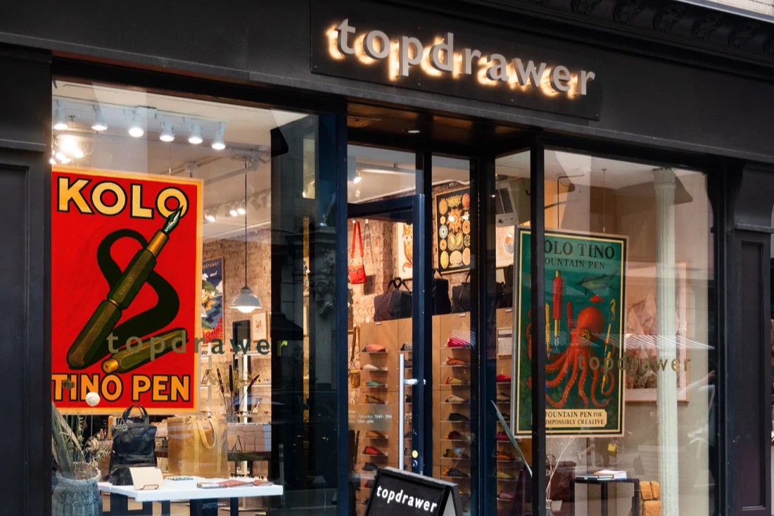 topdrawer　アメリカの店舗の写真