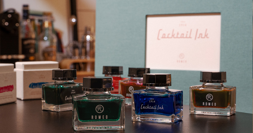 新しいCocktail Inkのボトルたち