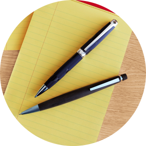 手元を彩る筆記具